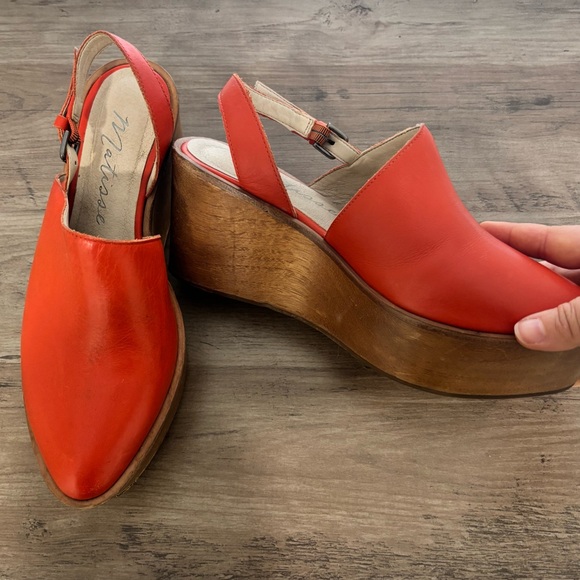 Women’s Matisse “Eyals” Slingback Shoes In Orange - Picture 2 of 13